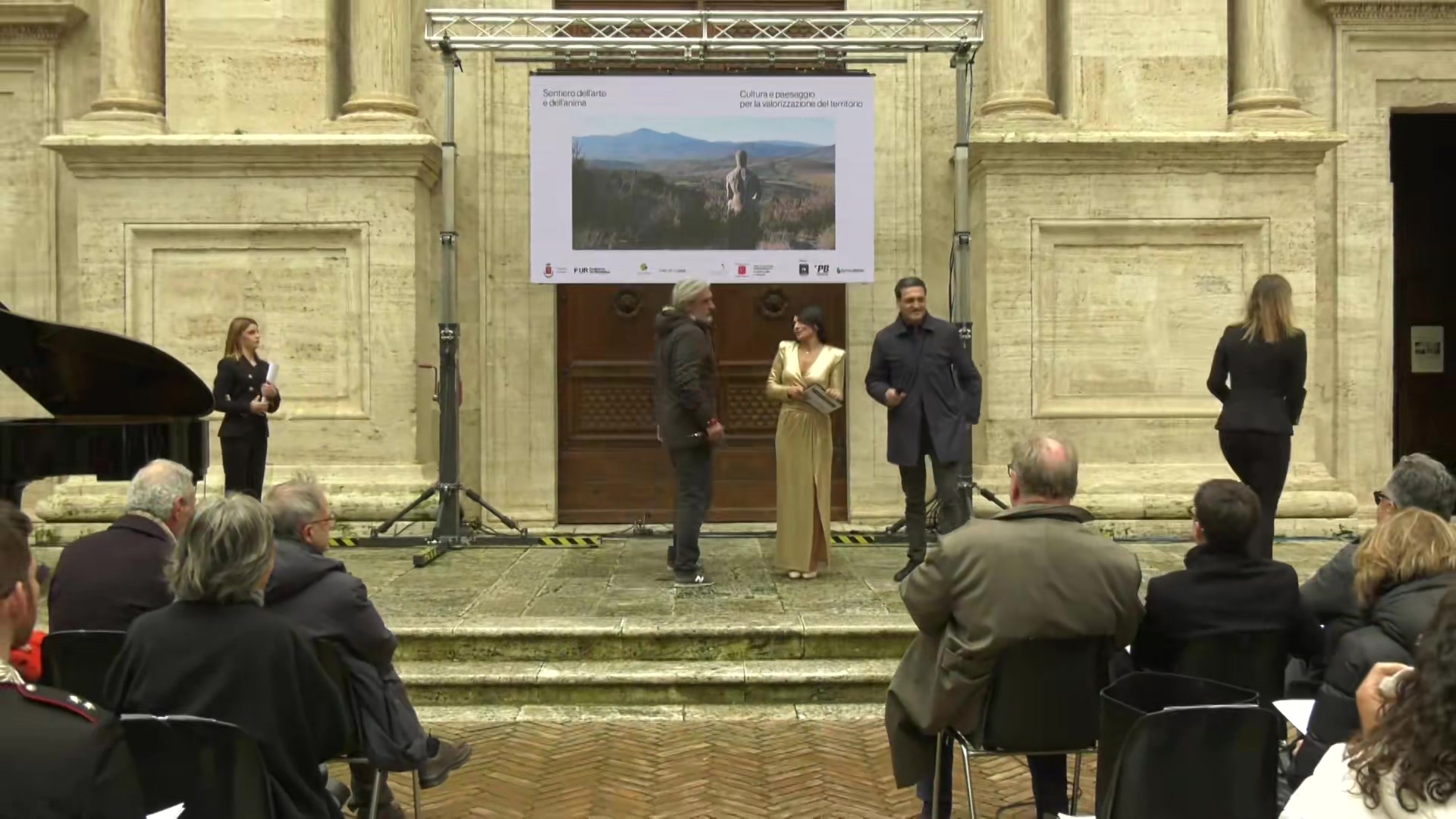 Presentazione pubblica del Sentiero dell’Arte e dell’Anima a Pienza