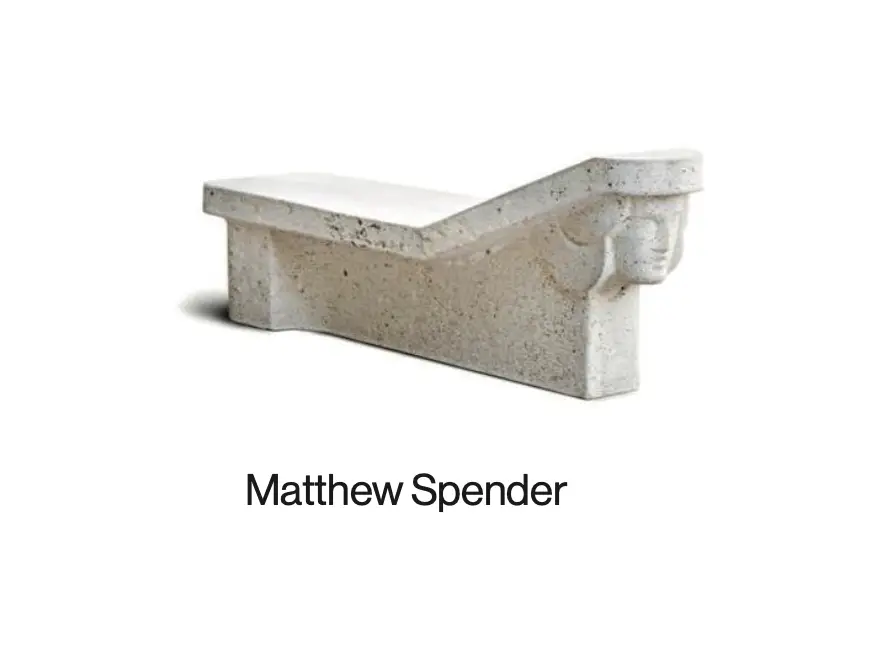 Seduta d’autore di Matthew Spender
